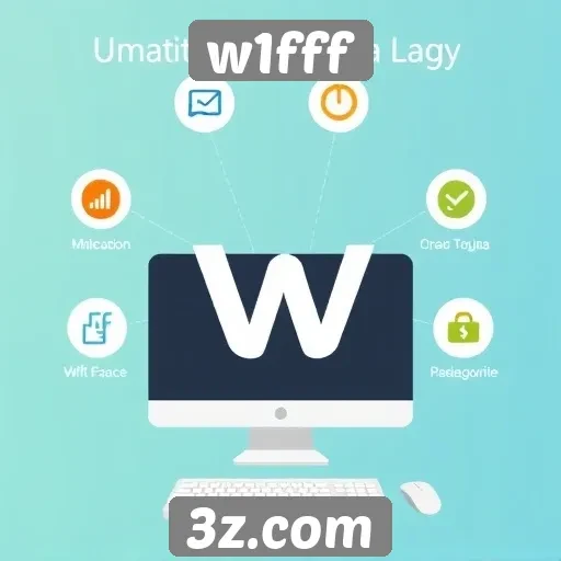 Análise das principais funcionalidades do site w1fff